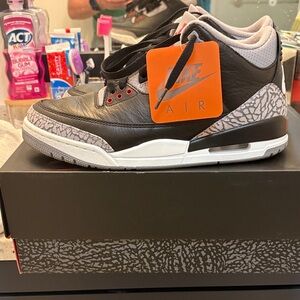 Nike Air Jordan 3 Black Cement